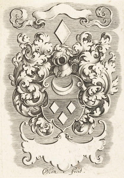 Wapenschild van de vrouw van Jean Rulant 1611 1625