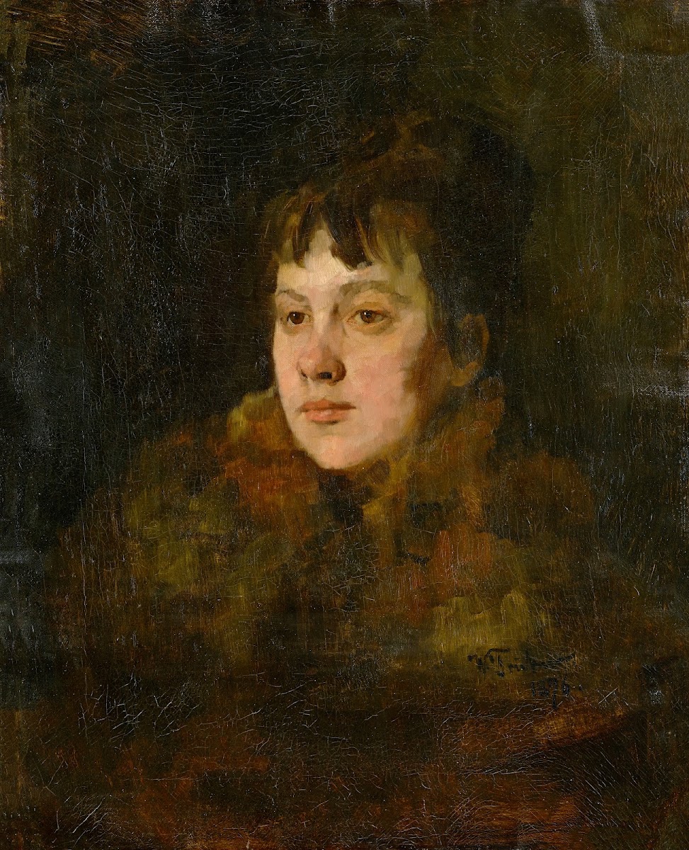 Portrait of a Lady in Fur 1876