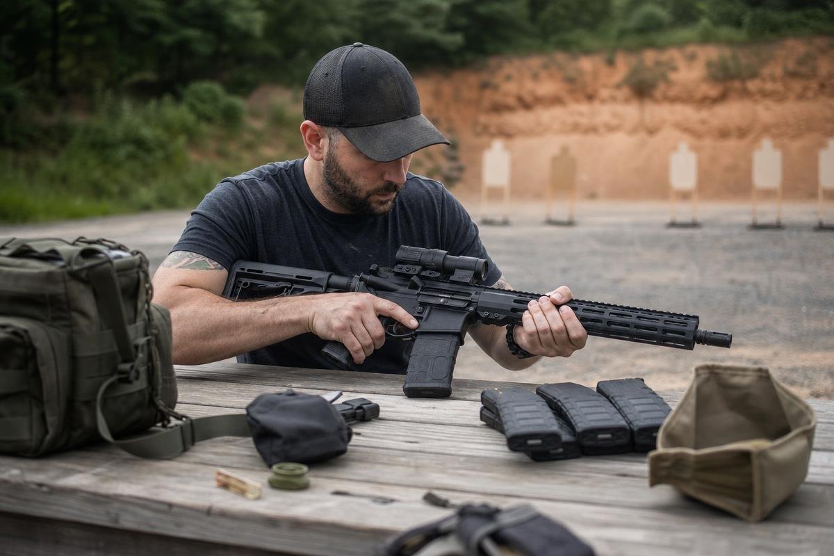 reliable 7.62x39 AR setup for hunting field use