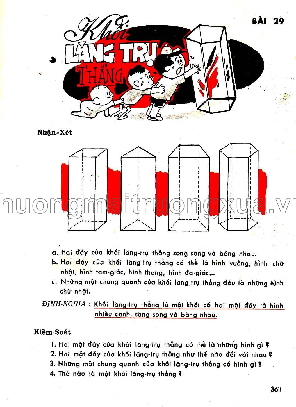 Toán pháp lớp 5 (1970) - Trang 356