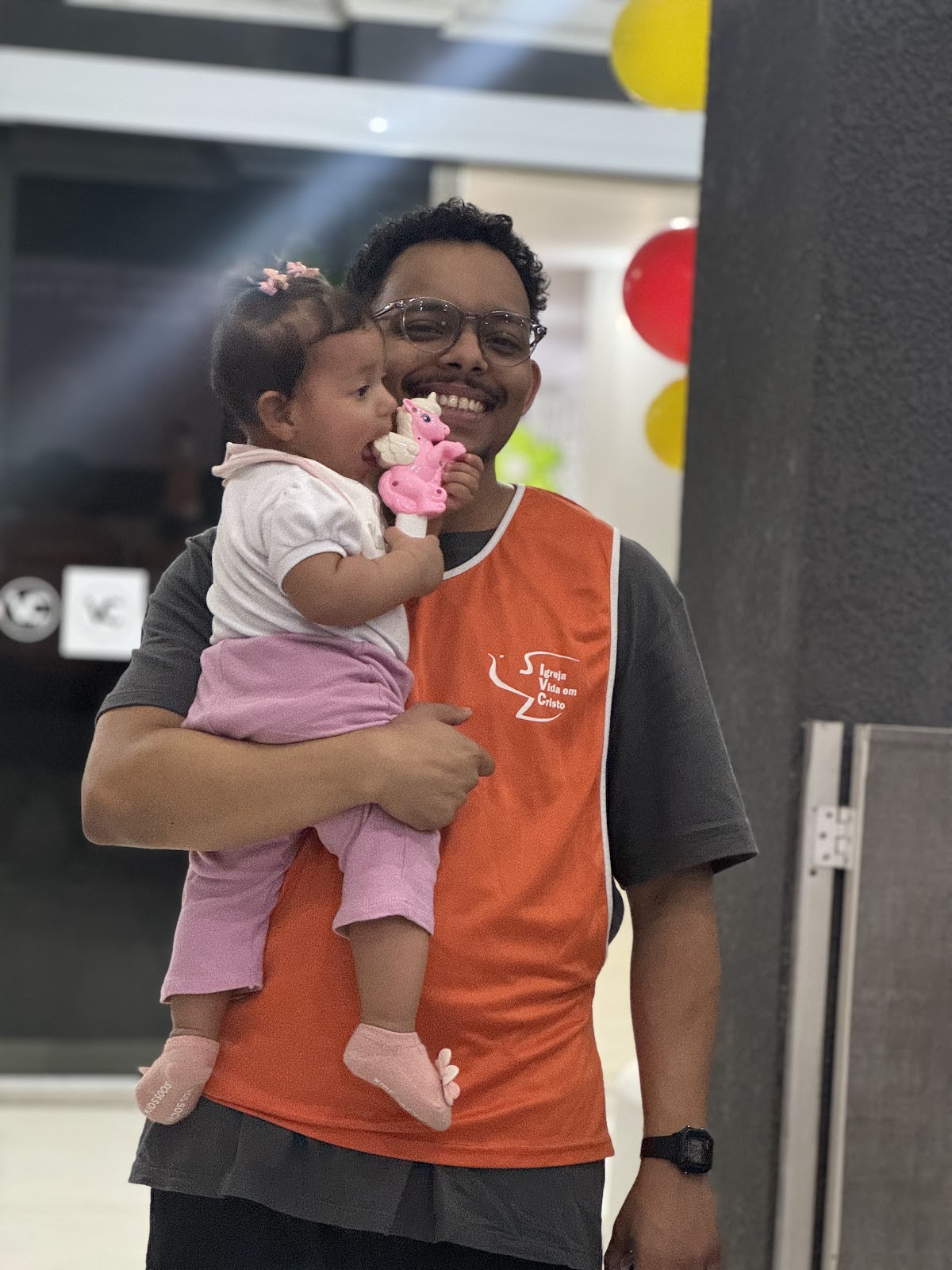 Servindo ao Senhor com alegria!