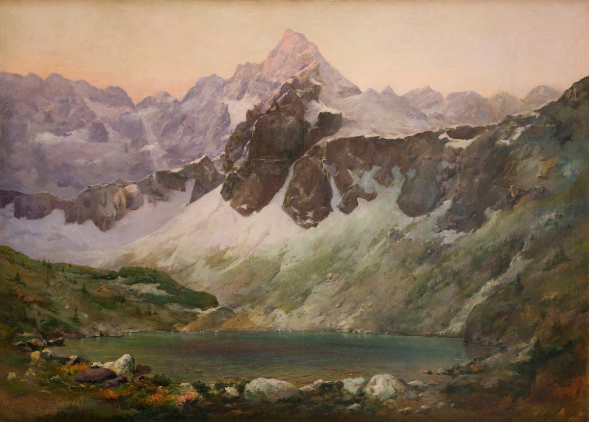 The Morskie Oko Lake 1924