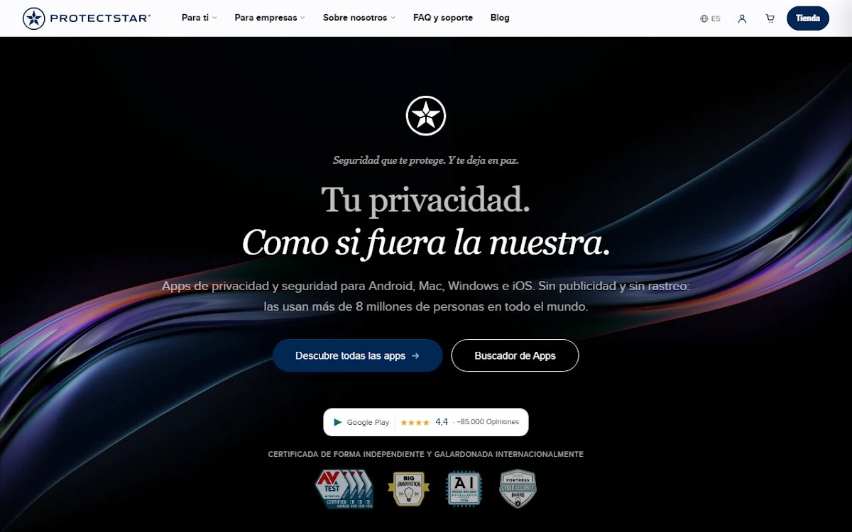 Captura de Protectstar