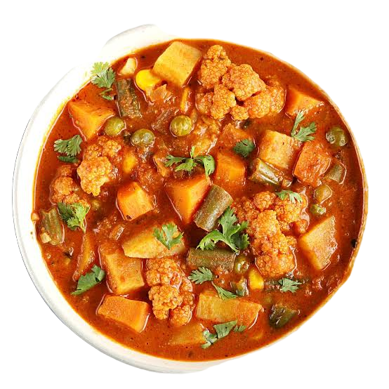 VEG CURRY MEAL FOR 1