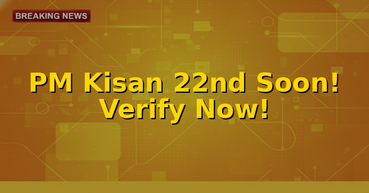 A graphic depicting a farmer receiving financial aid, with the PM Kisan logo and 