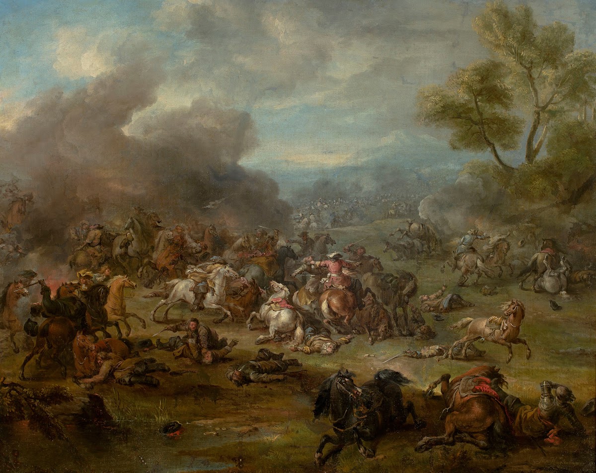 A battle scene