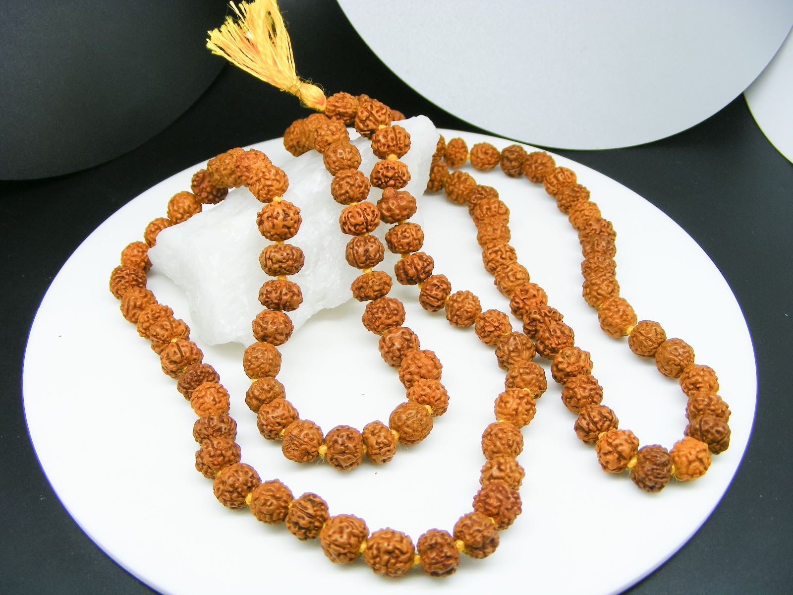 Natural Rudraksha Mala 7–7.5 MM 