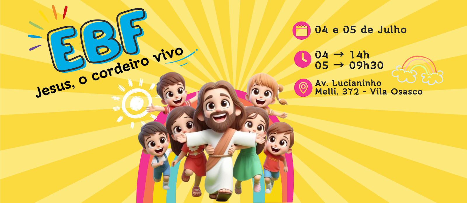 EBF 2026 – Jesus, o Cordeiro Vivo