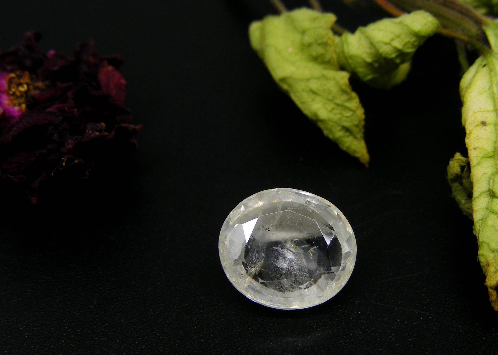 Natural white Sapphire