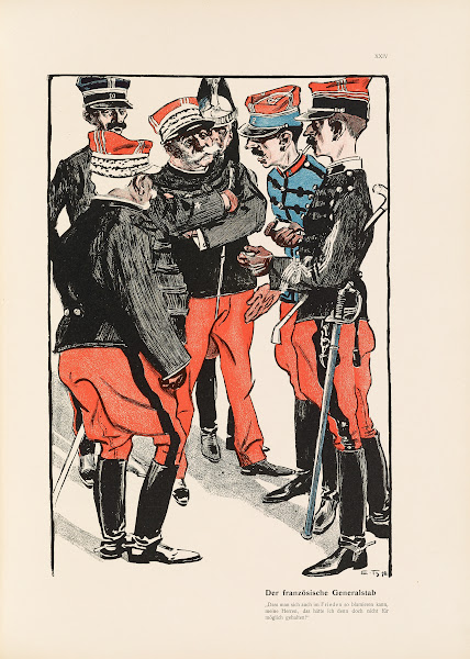Der französische Generalstab 1901