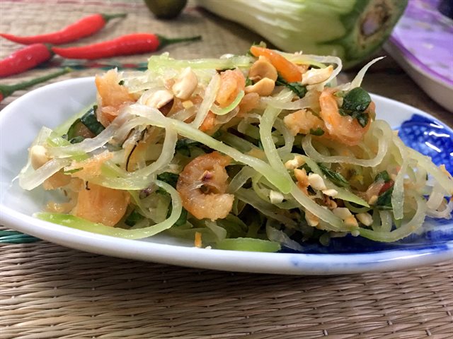 Gỏi Tôm Khô Đu Đủ Xanh