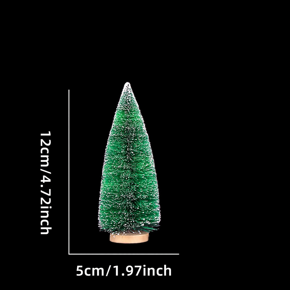 Miniatur-Weihnachtsbaum als Tischdekoration