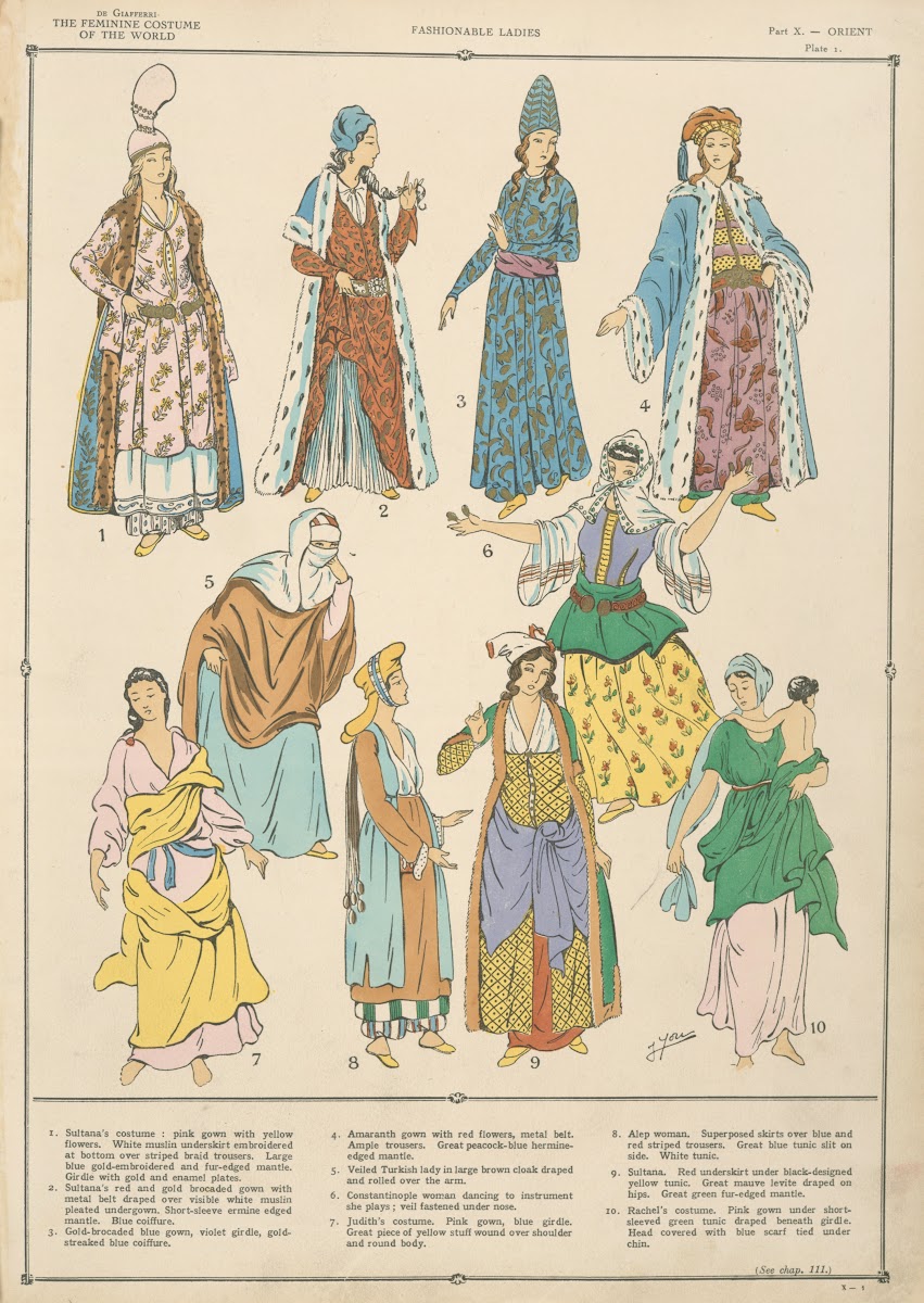 Orient  Fashionable ladies 1926 1927