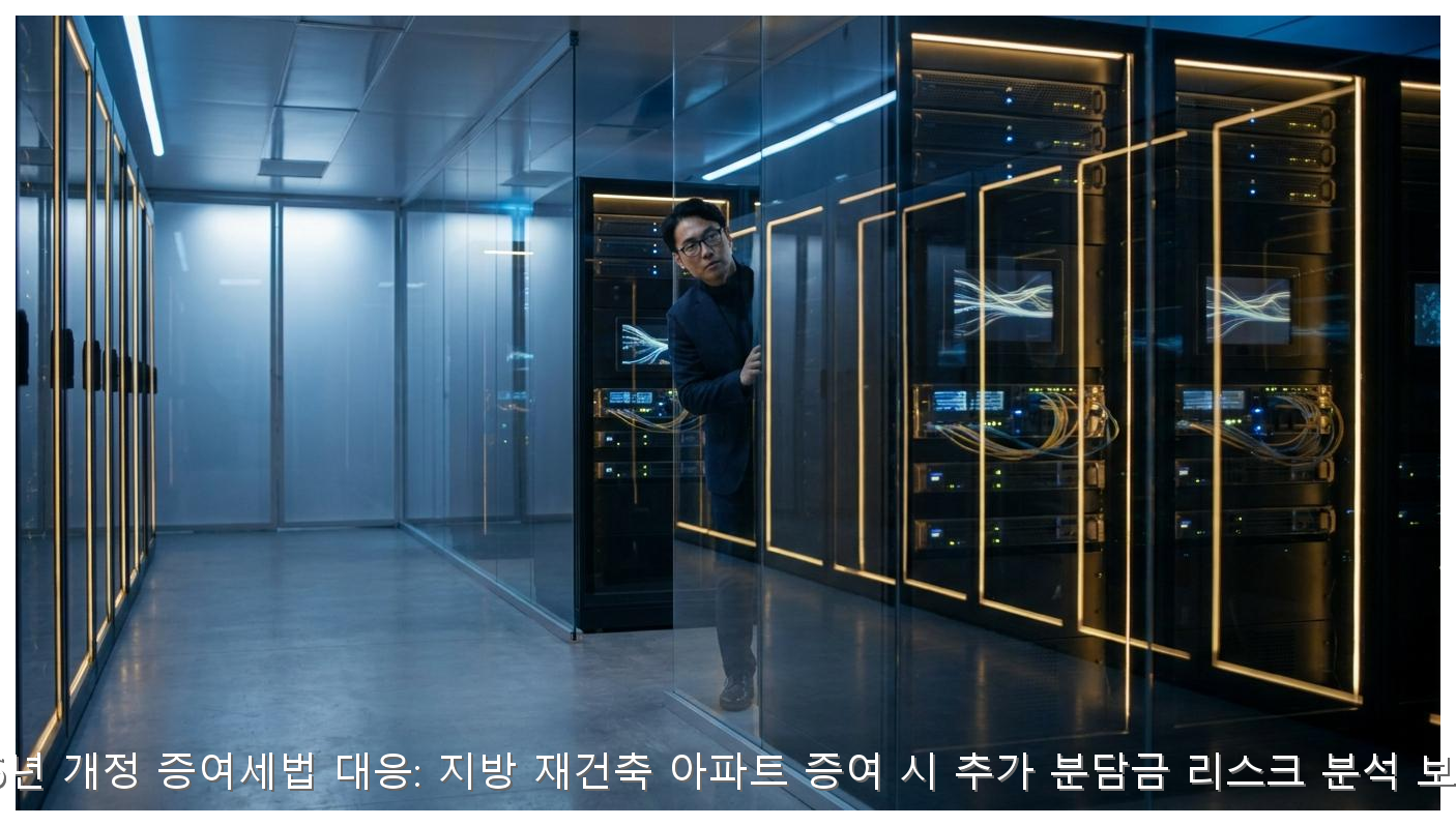 2026년 지방 재건축 증여와 분담금 리스크 관리 핵심 안내 및 분석 인포그래픽 (5)