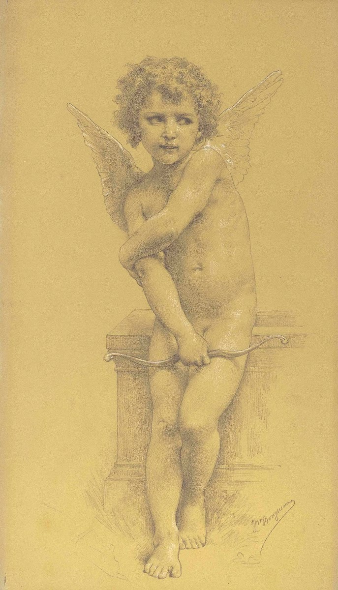 Cupidon et son arc