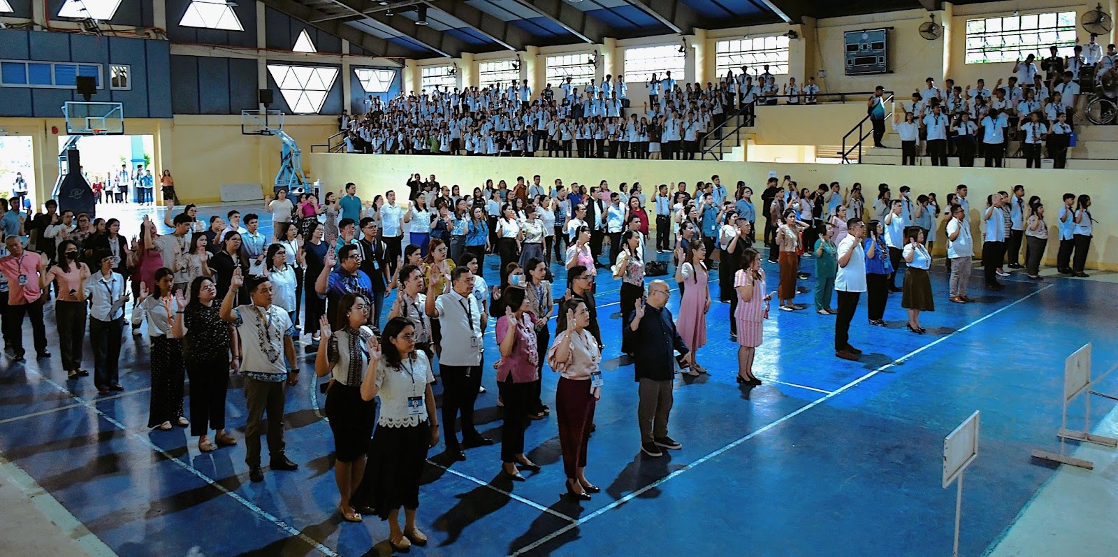 CSPC opens Second Semester with  Flag Ceremony