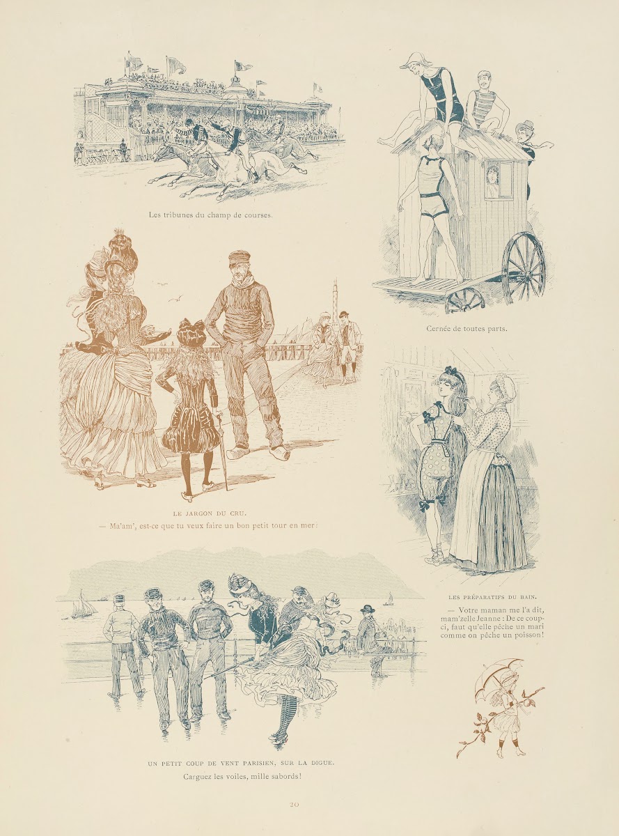 Aux bains de mer dOstende Pl16 1885