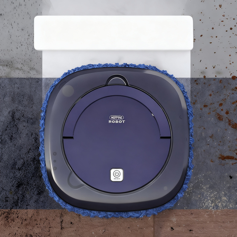 Intelligenter Wischroboter mit Wassertank und Ladefunktion