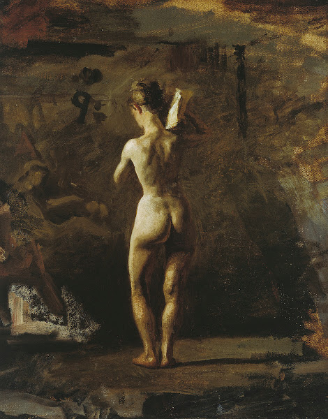 Study for William Rush Carving His Allegorical Figure of the Schuylkill River 18