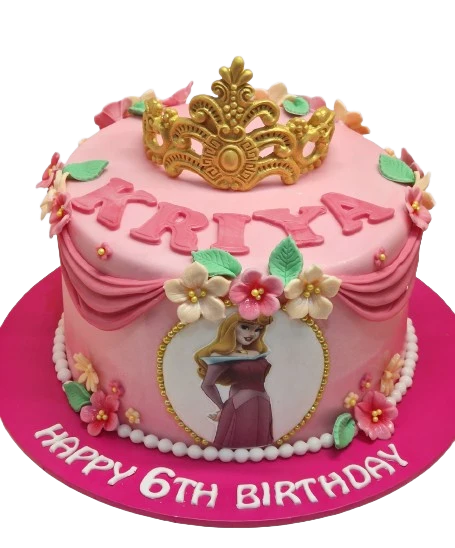 Disney Princess Aurora Icing Cake CB-NC714