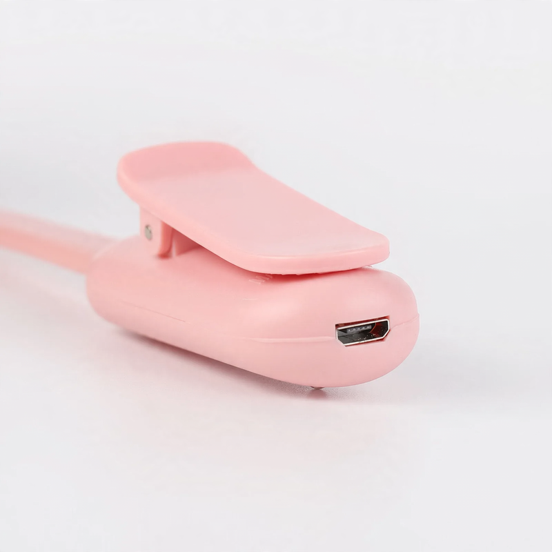LED-Klemmleuchte, 3 Lichtstufen, USB-aufladbar