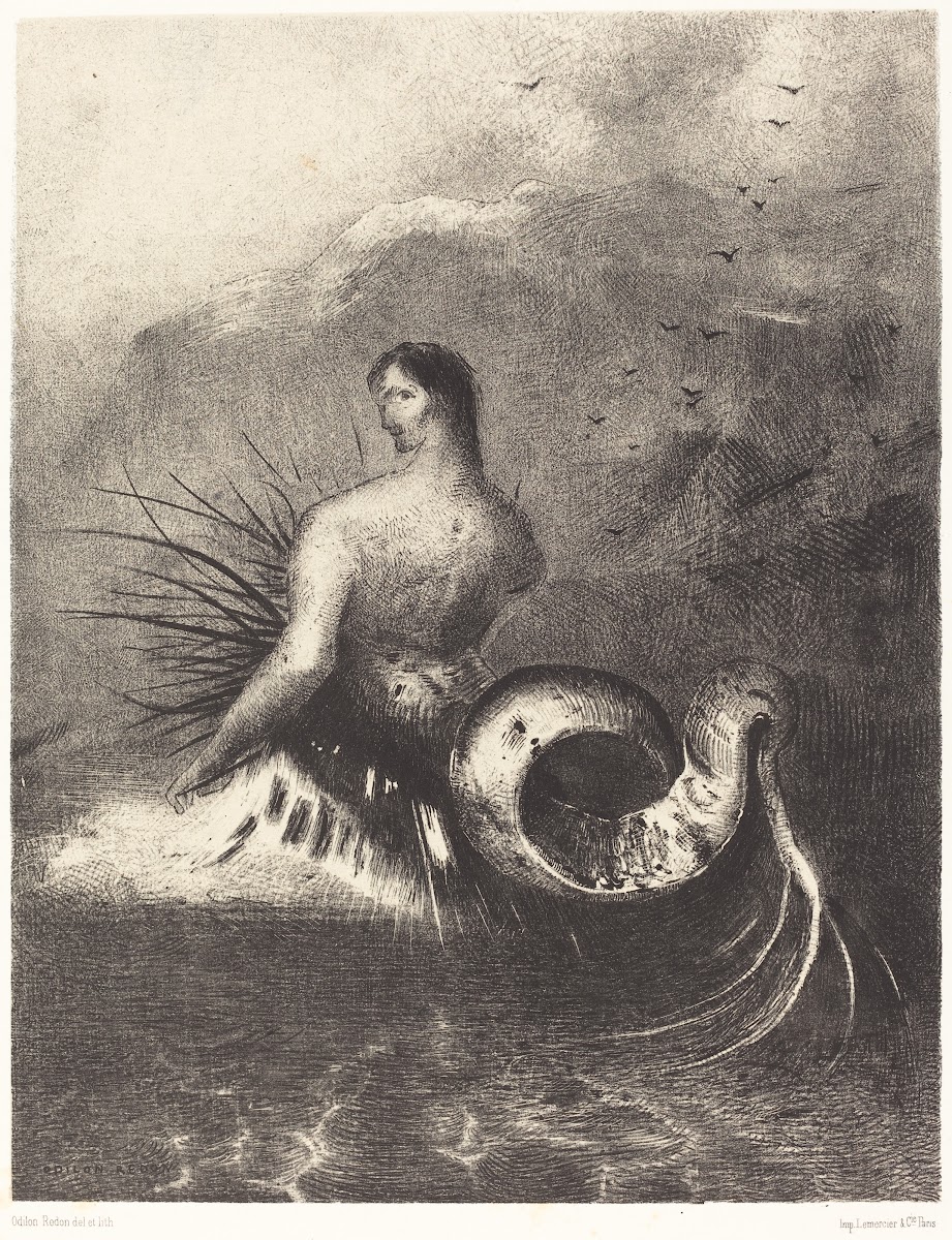 La sirene sortit des flots vetue de dards The Siren clothed in barbs emerged fro