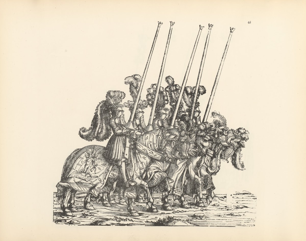 The Triumphs of the Emperor Maximilian I Pl45