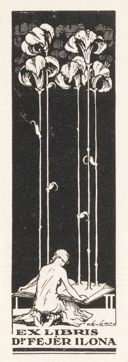 Ex libris van Ilona Fejér 1931
