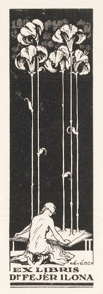 Ex libris van Ilona Fejér 1931