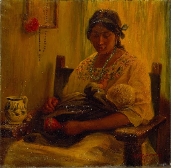 Woman from Tehuantepec circa 1917