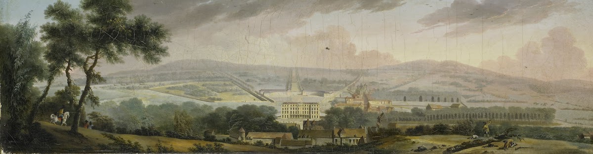 View of the back of a Palace 1780   1820