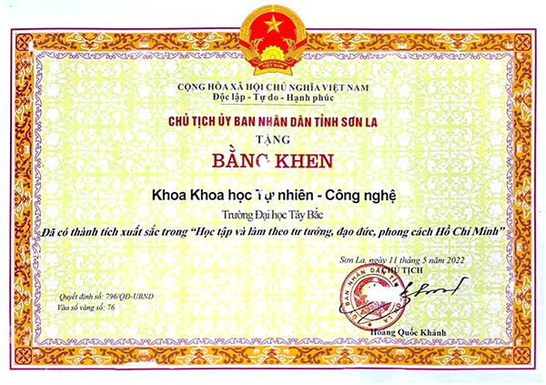 Chi bộ Khoa Khoa học Tự nhiên – Công nghệ đẩy mạnh việc "Học tập và làm theo tư tưởng đạo đức, phong cách Hồ Chí Minh"