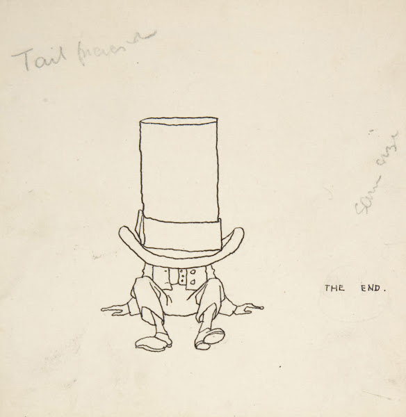 Tailpiece Topsy Turvy Tales circa 1923