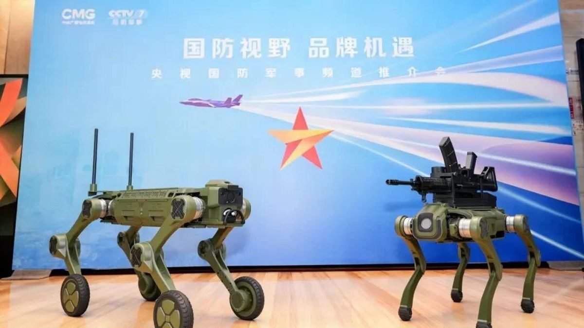 Trung Quốc lần đầu tiết lộ 'công nghệ đen' quân sự mang tên Ngao robot'R - VietTimes