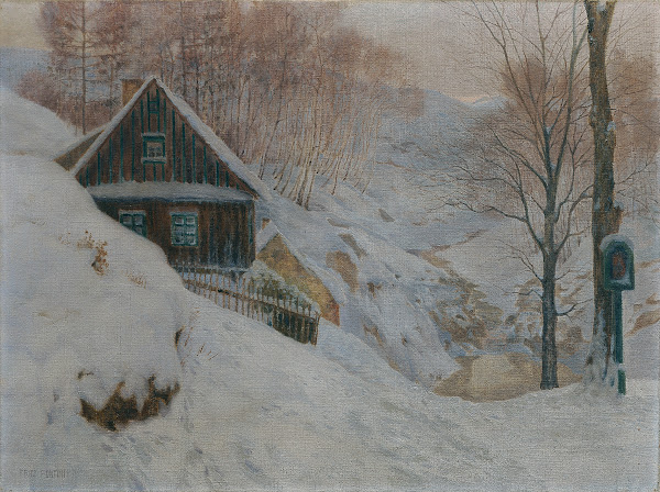 Das Seebachtal Bei Franzensbad 1910