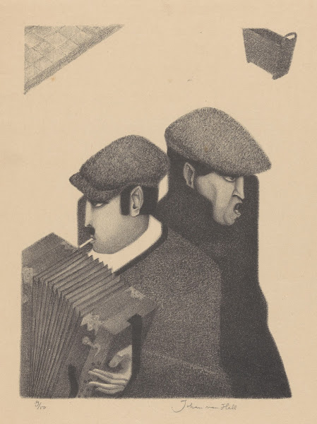 Straatmuzikanten 1925