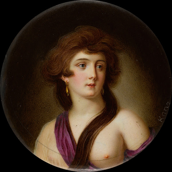 Portrait dune jeune femme 1790   1810
