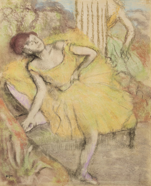 Danseuse au repos circa 1897 1900
