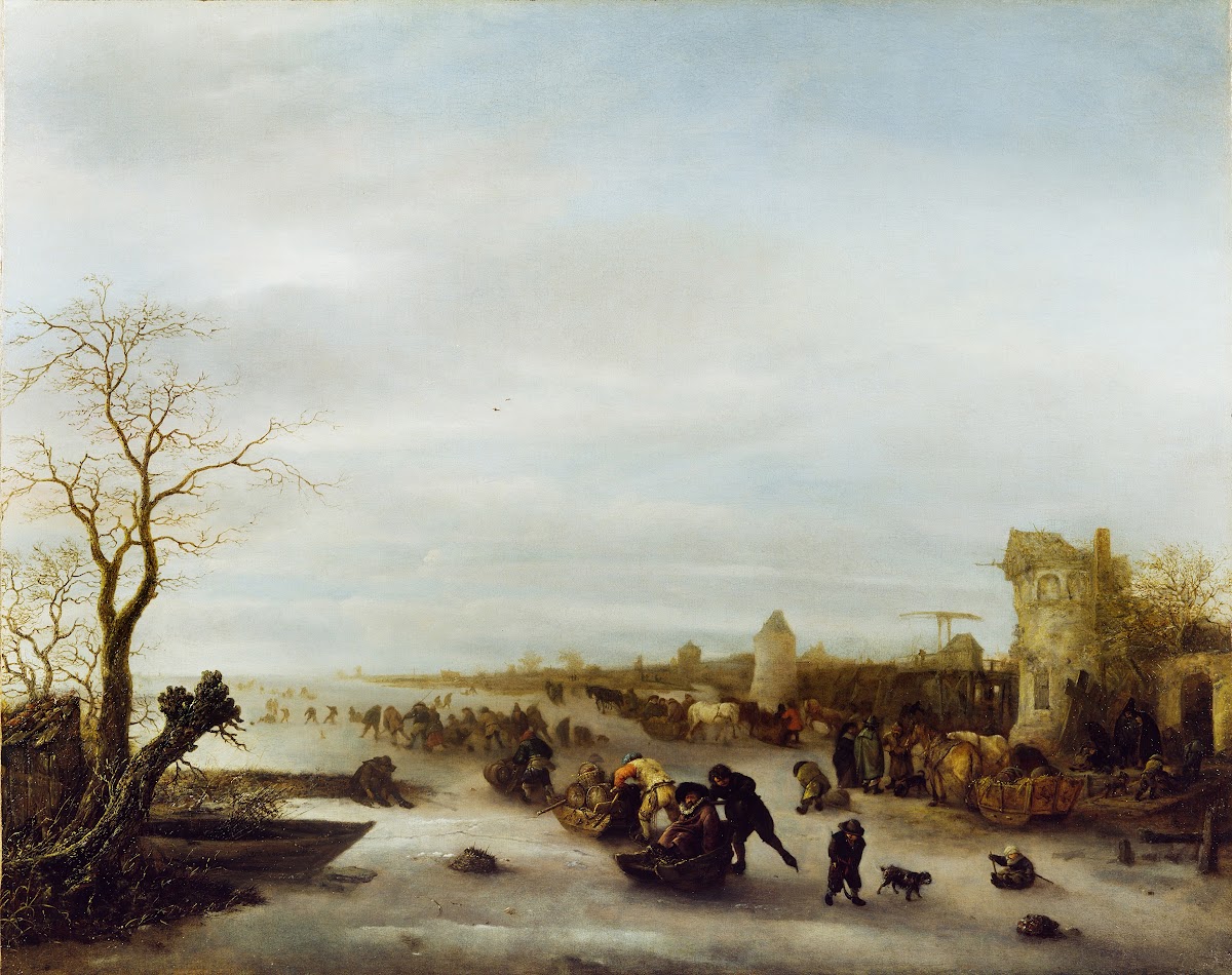 A Winter Scene mid 1640s