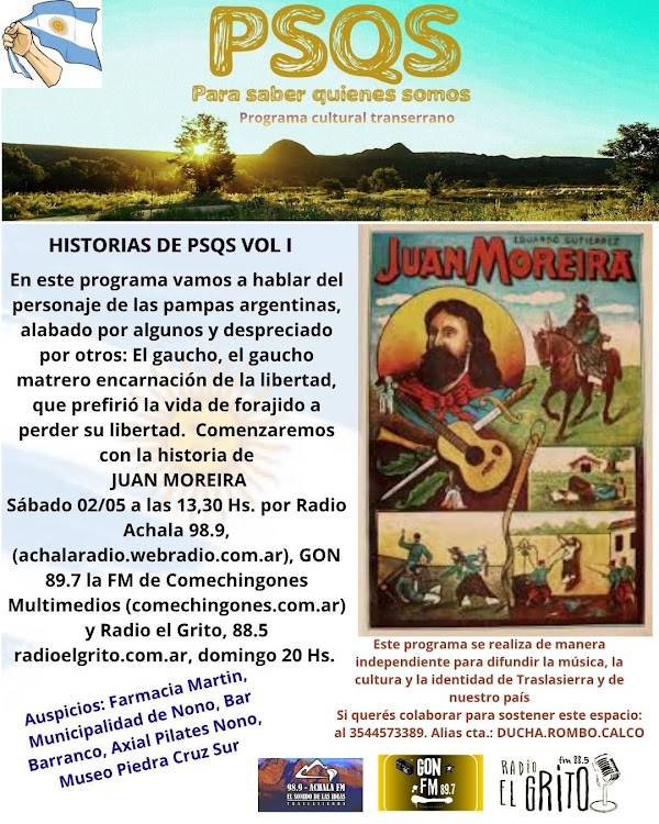 Historias de PSQS Vol I: Juan Moreira