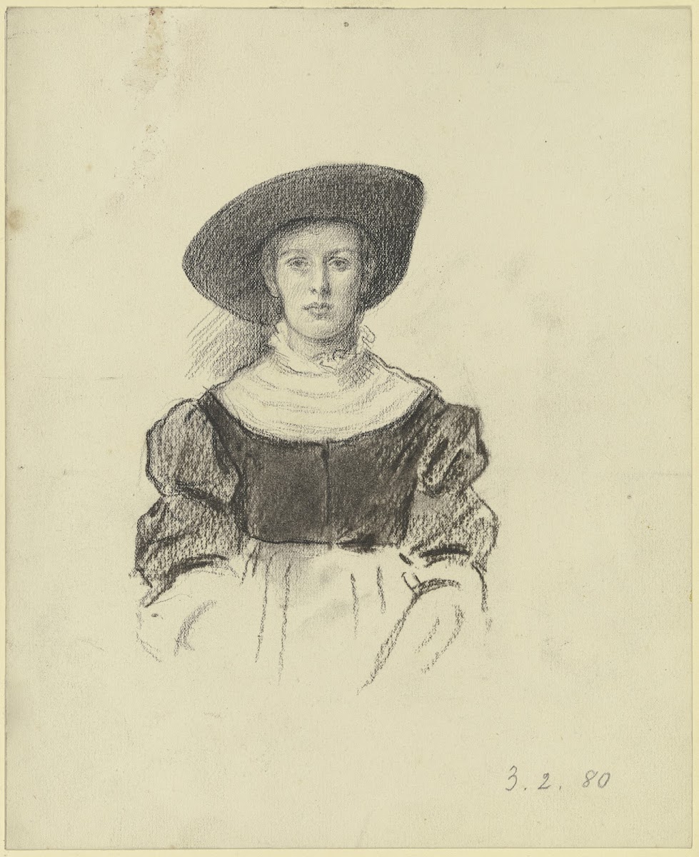 Portia aus der Vorbereitung zum Kostümball 1880