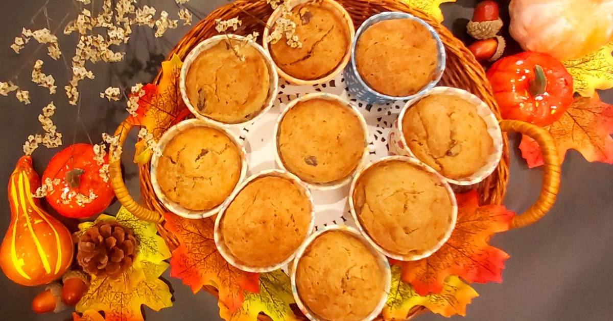 Muffin chuối nho