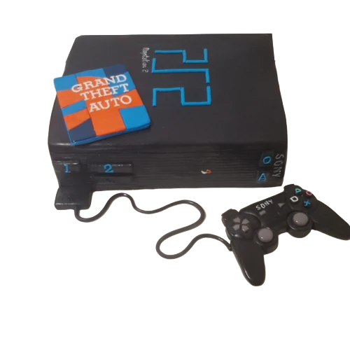 Play Station 2 Birthday Cake CB-NC148