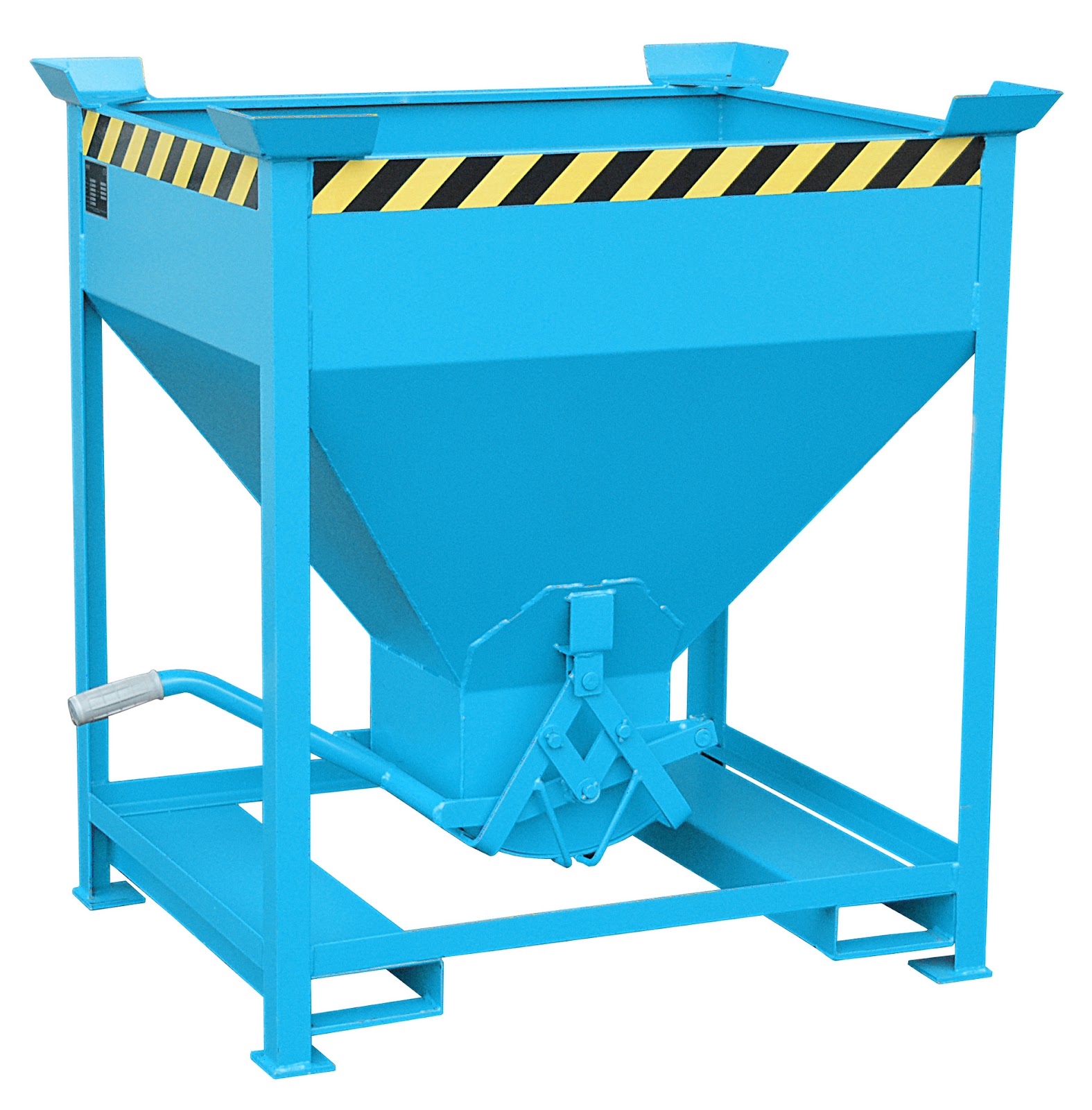 Silocontainer SG 375, gelakt, Lichtblauw