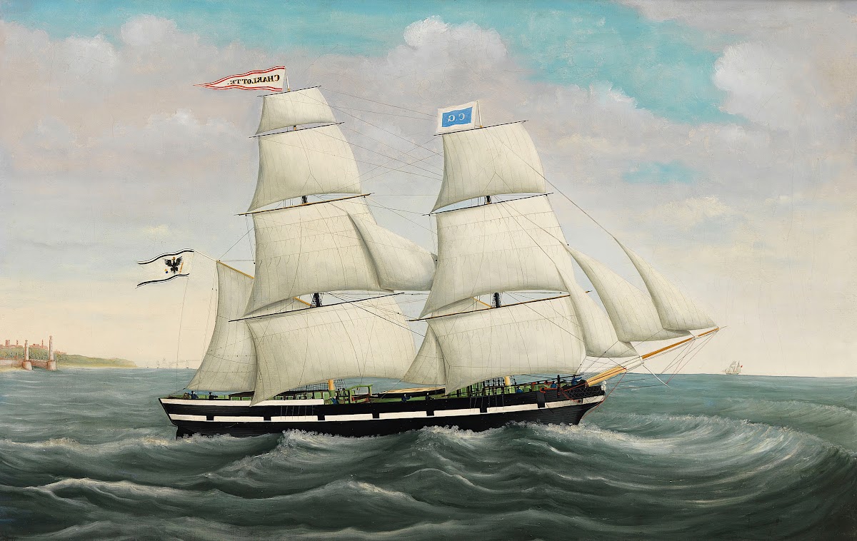 Preussische Brigg Charlotte 1865