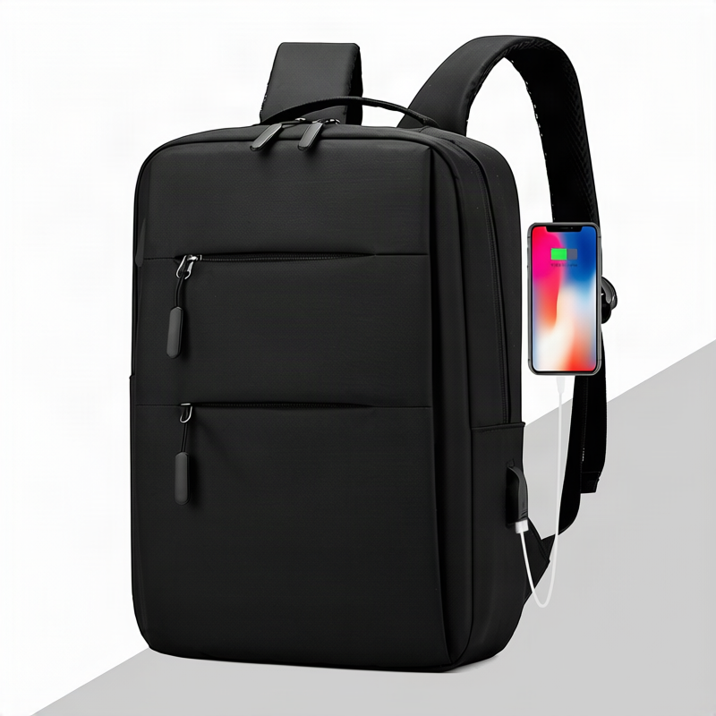 Backpack, 20–35 L, USB charging port, up to 15.6 inches