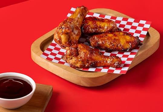 4 BBQ Wings