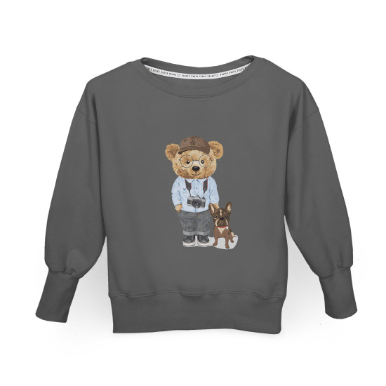 Світшот жіночий Cebababy Fluffy Puffy (S/M) Steve графіт