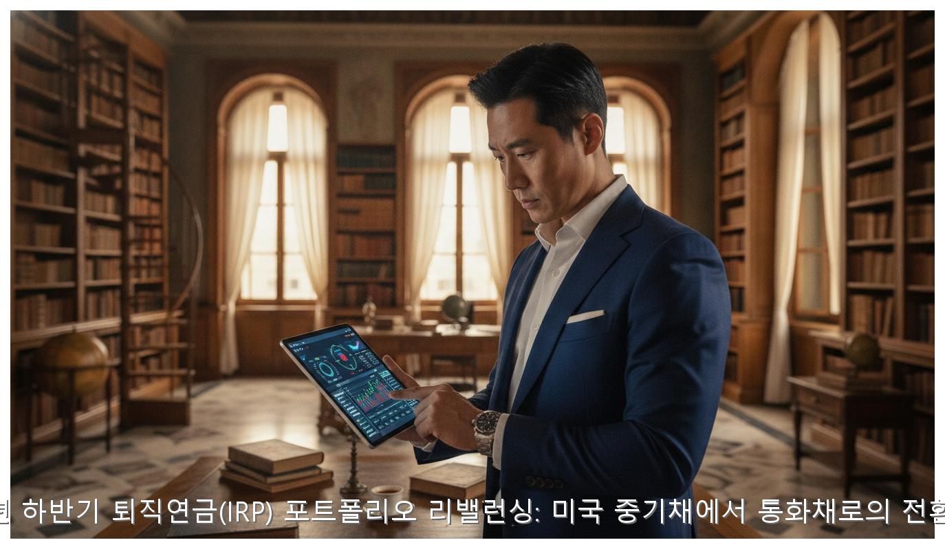 2026년 하반기 퇴직연금(IRP) 포트폴리오 리밸런싱: 미국 중기채에서 통화채로의 전환 전략 핵심 안내 및 분석 인포그래픽 (2)