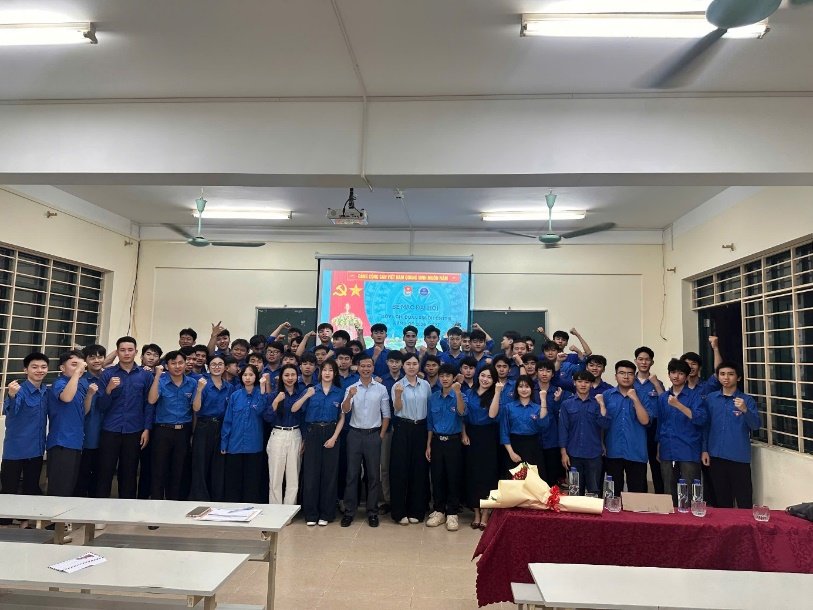 K66 ĐH CNTT B tổ chức thành công Đại hội lớp - Chi đoàn nhiệm kỳ 2026–2027